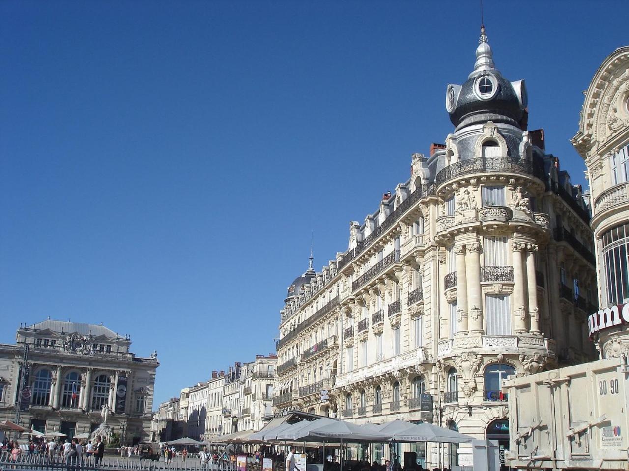 Douillet Et Coquet Appartement Climatise - Parking Prive Gratuit - Centre Монпелье Экстерьер фото